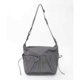 [2WAY/A4収納可]ギャザーポケットナイロンデザインバッグ | MK MICHEL KLEIN BAG | 詳細画像4 