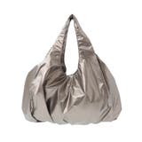 [軽量/A4収納可能]シャイニーカラーギャザーバッグ | MK MICHEL KLEIN BAG | 詳細画像10 