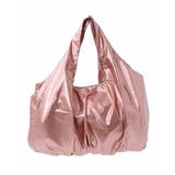 [軽量/A4収納可能]シャイニーカラーギャザーバッグ | MK MICHEL KLEIN BAG | 詳細画像4 