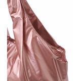 [軽量/A4収納可能]シャイニーカラーギャザーバッグ | MK MICHEL KLEIN BAG | 詳細画像5 