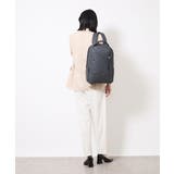[AGS搭載/大容量]ラウンドジップデザインバックパック | MK MICHEL KLEIN BAG | 詳細画像17 