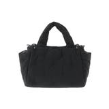 ブラック | [2WAY]スター刺繍パフトートバッグ | MK MICHEL KLEIN BAG