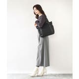 [2WAY]多機能ポケットデザイントートバッグ | MK MICHEL KLEIN BAG | 詳細画像17 