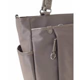 [2WAY]レザーパイピングナイロンスクエアトートバッグ | MK MICHEL KLEIN BAG | 詳細画像11 