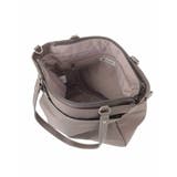 [2WAY]レザーパイピングナイロンスクエアトートバッグ | MK MICHEL KLEIN BAG | 詳細画像12 