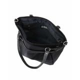 [2WAY]レザーパイピングナイロンスクエアトートバッグ | MK MICHEL KLEIN BAG | 詳細画像14 