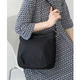 [撥水/軽量]ラウンドデザインレザーナイロンショルダー | MK MICHEL KLEIN BAG | 詳細画像16 