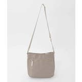 [撥水/軽量]ラウンドデザインレザーナイロンショルダー | MK MICHEL KLEIN BAG | 詳細画像3 