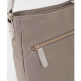 [撥水/軽量]ラウンドデザインレザーナイロンショルダー | MK MICHEL KLEIN BAG | 詳細画像5 