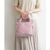 ピンク | [2WAY/軽量]デザインコンパクトナイロンバッグ | MK MICHEL KLEIN BAG