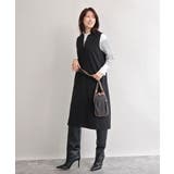 [撥水/超軽量]パイピングレザーデザインショルダーバッグ | MK MICHEL KLEIN BAG | 詳細画像14 