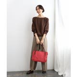 [2WAY/撥水/A4収納可]牛革ジョイントデザイントートバッグ | MK MICHEL KLEIN BAG | 詳細画像3 