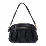 ブラック | [2WAY・撥水]異素材ドッキングワンハンドルバッグ | MK MICHEL KLEIN BAG