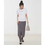 【洗える】レギンス付レイヤードスカート | OFUON | 詳細画像15