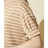 コクーンシルエットボーダーカットソー | OFUON | 詳細画像6