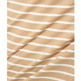 コクーンシルエットボーダーカットソー | OFUON | 詳細画像8