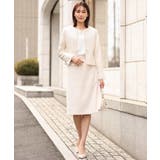 [セットアップ対応]ラメツイードノーカラージャケット | OFUON | 詳細画像15 