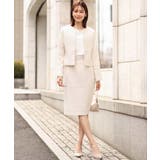 [セットアップ対応]ラメツイードノーカラージャケット | OFUON | 詳細画像17 