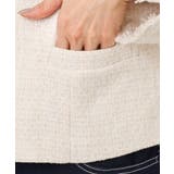 [セットアップ対応]ラメツイードノーカラージャケット | OFUON | 詳細画像24 