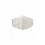 グレー | 【返品不可/日本製/洗える】レースリボンマスク | OFUON