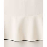 配色メロー フレアーデザインブラウス/洗える/WEB限定サイズあり | OFUON | 詳細画像21 