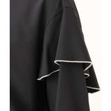 配色メロー フレアーデザインブラウス/洗える/WEB限定サイズあり | OFUON | 詳細画像26 