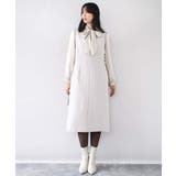 リボン付きバンドカラーブラウス/洗える/WEB限定サイズあり | OFUON | 詳細画像17 