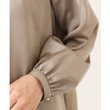 リボン付きバンドカラーブラウス/洗える/WEB限定サイズあり | OFUON | 詳細画像23 