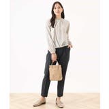 フロントタックデザインブラウス/洗える/WEB限定 | OFUON | 詳細画像19 