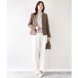 フロントタックデザインブラウス/洗える/WEB限定 | OFUON | 詳細画像28 