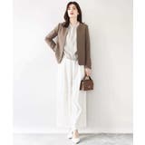 フロントタックデザインブラウス/洗える/WEB限定 | OFUON | 詳細画像29 