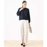 フロントタックデザインブラウス/洗える/WEB限定 | OFUON | 詳細画像4 