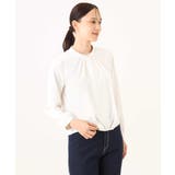 フロントタックデザインブラウス/洗える/WEB限定 | OFUON | 詳細画像40 