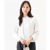 フロントタックデザインブラウス/洗える/WEB限定 | OFUON | 詳細画像9 