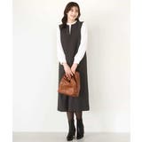 シャーリングネックデザインブラウス/洗える/WEB限定サイズあり | OFUON | 詳細画像10 