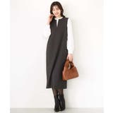 シャーリングネックデザインブラウス/洗える/WEB限定サイズあり | OFUON | 詳細画像12 