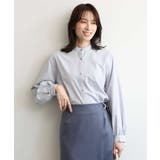 オンブレーチェック2WAYブラウス/洗濯機で洗える/WEB限定サイズあり | OFUON | 詳細画像8 