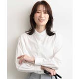 ホワイト | 2WAYレース襟ブラウス/洗濯機で洗える/WEB限定サイズあり | OFUON
