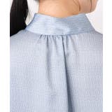 幾何柄ボウタイブラウス/洗える/WEB限定サイズあり | OFUON | 詳細画像15