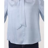 幾何柄ボウタイブラウス/洗える/WEB限定サイズあり | OFUON | 詳細画像17