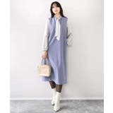 幾何柄ボウタイブラウス/洗える/WEB限定サイズあり | OFUON | 詳細画像28