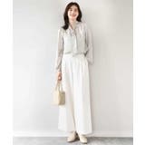 幾何柄ボウタイブラウス/洗える/WEB限定サイズあり | OFUON | 詳細画像4