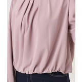 タックデザインジョーゼットブラウス(長袖)/UVカット/接触冷感/洗える | OFUON | 詳細画像26 