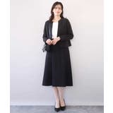 タックデザインジョーゼットブラウス(長袖)/UVカット/接触冷感/洗える | OFUON | 詳細画像9 