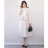 スムースジョーゼットボウブラウス/洗える/WEB限定サイズあり | OFUON | 詳細画像10 