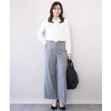 スムースジョーゼットボウブラウス/洗える/WEB限定サイズあり | OFUON | 詳細画像15 