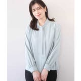 スムースジョーゼットボウブラウス/洗える/WEB限定サイズあり | OFUON | 詳細画像18 