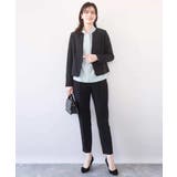 スムースジョーゼットボウブラウス/洗える/WEB限定サイズあり | OFUON | 詳細画像22 