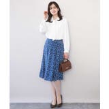 スムースジョーゼットボウブラウス/洗える/WEB限定サイズあり | OFUON | 詳細画像26 