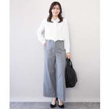 スムースジョーゼットボウブラウス/洗える/WEB限定サイズあり | OFUON | 詳細画像29 